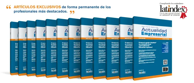 Revistas Actualidad Empresarial apiladas