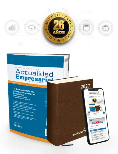 Suscripción Actualidad Empresarial 2027 con revista, agenda jurídica y acceso digital